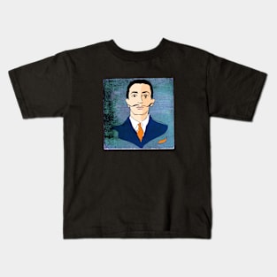 SALVADOR DALI - SPANISH SURREALIST PAINTER Kids T-Shirt